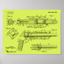 Recherche de pistolets posters Vintage