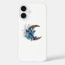 Recherche de papillon bleu iphone coques Blanc