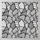 Recherche de noir et blanc abstrait art Lignes