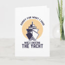 Recherche de capitaine drôle vœux cartes Yacht