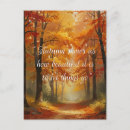 Recherche de chemin forestier cartes postales Calme