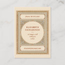 Recherche de libraire cartes visite Vintage