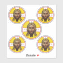 Recherche de icône orthodoxe autocollants Jésus