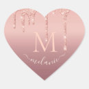 Recherche de blush monogram autocollants Nom