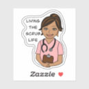 Recherche de humour professionnel autocollants Infirmière