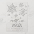 Recherche de snowflakes baby shower invitations Vacances