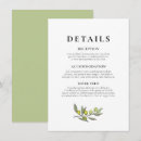 Recherche de branche cartes invitations Verdure
