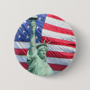 Recherche de statue de la liberté badges Drapeau américain