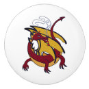 Recherche de dragon de boutons et poignées de porte Rouge