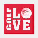 Recherche de joueur de golf magnets Amour