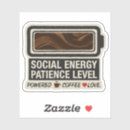 Recherche de batterie autocollants Introverti