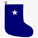 Recherche de bleu chaussette de noël Étoiles et rayures