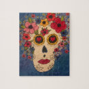 Recherche de crâne de sucre puzzles Mexicain