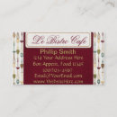 Recherche de bistro cartes visite Diner