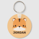 Recherche de tigre de bébé porteclés Animal