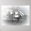 Recherche de poulpe noir et blanc posters Kraken