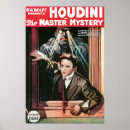 Recherche de vintage houdini posters Magique