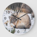 Recherche de loup dans la neige posters Pack de loups