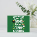 Recherche de 17 mars cartes postales Pot d'or
