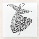 Recherche de calligraphie arabe dessous de verres Turc