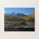 Recherche de montagnes rocheuses puzzles Tremble
