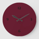 Recherche de bordeaux horloges Moderne