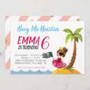 Recherche de pirate fille invitations Aquarelle