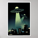 Recherche de soucoupe volante posters Alien