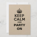 Recherche de calme invitations Vintage