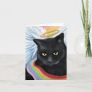 Recherche de peinture animale vœux cartes Peinture de chat