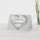 Recherche de mariage anniversaire cartes Argent