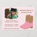 Recherche de de cow girl anniversaire invitations Fille