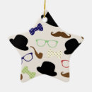 Recherche de moustache ornements Hipster