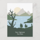 Recherche de belle nature cartes postales Illustration