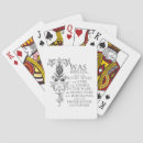 Recherche de poèmes jeux de cartes Vintage