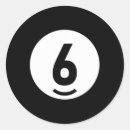 Recherche de boule huit autocollants 8 boules