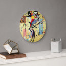 Recherche de kandinsky horloges Géométrique