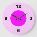 Recherche de rose et noire horloges Nombres noirs