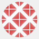 Recherche de triangles rouges autocollants Moderne