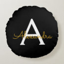 Recherche de monogramme f coussins Moderne