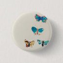 Recherche de papillons bleus badges Pour elle