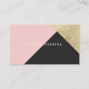 Recherche de rayures roses et blanches cartes visite Pour tous