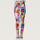 Recherche de alphabet leggings Coloré