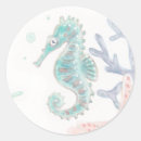 Recherche de seahorse autocollants Aquarelle