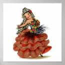 Recherche de danseuse flamenco posters rétro