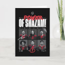 Recherche de shazam vœux cartes Super héros