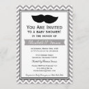 Recherche de de chevron baby shower invitations Moustache
