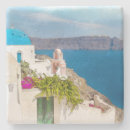 Recherche de grèce dessous de verres Aquarelle
