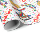 Recherche de clown papier cadeau Motif