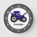 Recherche de tracteurs horloges Rouge